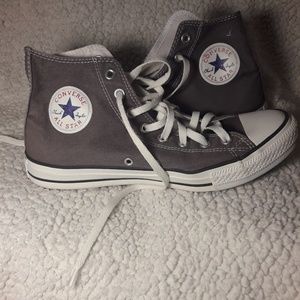 Unisex Gray high tops